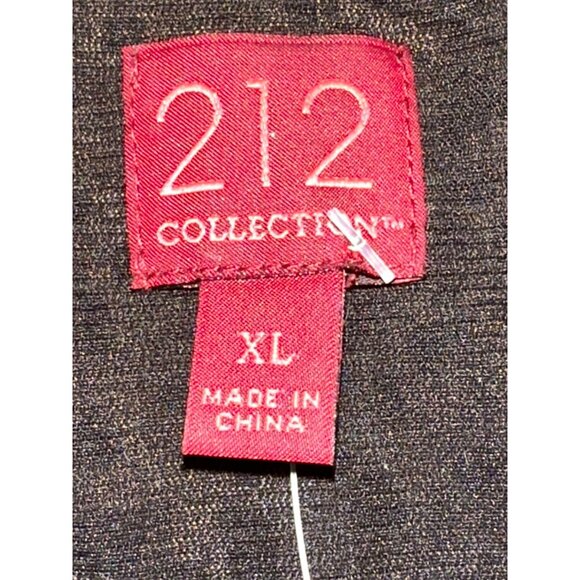 212 Collection Pixel Print Ruched Front Tunic Blouse Short Sleeve City Chic - Picture 9 of 13